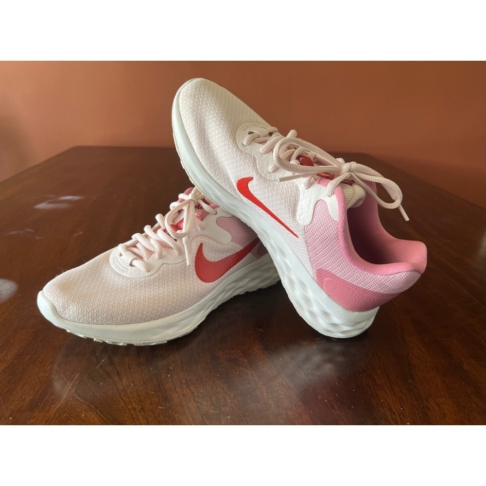 Nike Revolution 6 Next Nature Pink Rose Whisper Running Shoe DC3729-601 W: 6.5